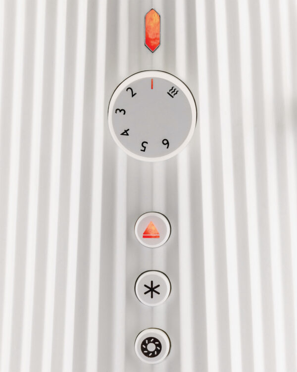 Kodumasinad | Röster Plisse Alessi MDL08W, valge | Tehnomaan