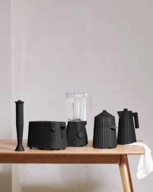 Kodumasinad | Röster Plisse Alessi MDL08B, must | Tehnomaan