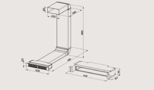 Kodumasinad | Siseringluse komplekt Faber Galileo 60 mm | Tehnomaan
