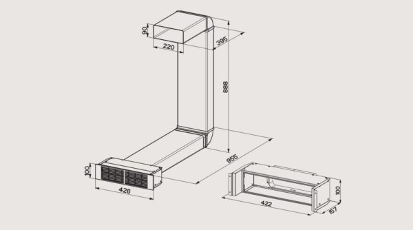 Kodumasinad | Siseringluse komplekt Faber Galileo 100 mm | Tehnomaan