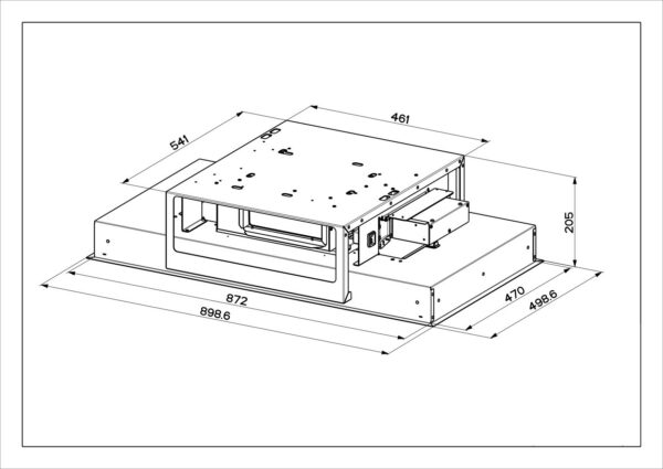 Kodumasinad | Õhupuhastaja Faber Heaven Light Pro X FLAT KL A90 | Tehnomaan