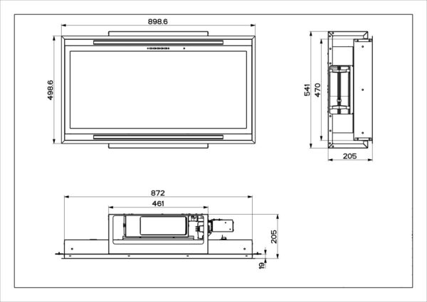 Kodumasinad | Õhupuhastaja Faber Heaven Light Pro X FLAT KL A90 | Tehnomaan