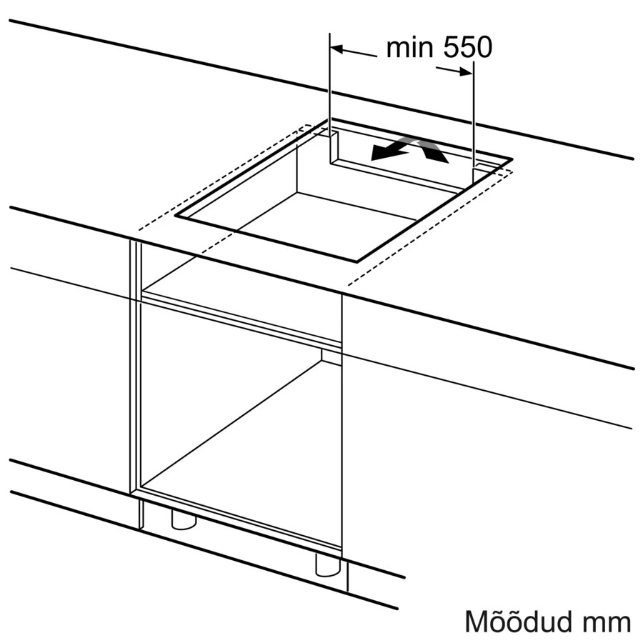 Kodumasinad | Induktsioon pliidiplaat Bosch PUJ611BB5E | Tehnomaan