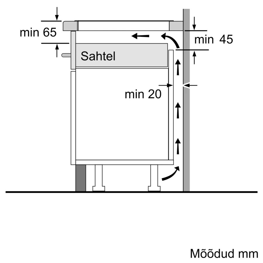 Kodumasinad | Induktsioon pliidiplaat Bosch PUJ611BB5E | Tehnomaan