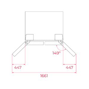 Kodumasinad | Side-by-side külmik Teka RLF 85950 | Tehnomaan