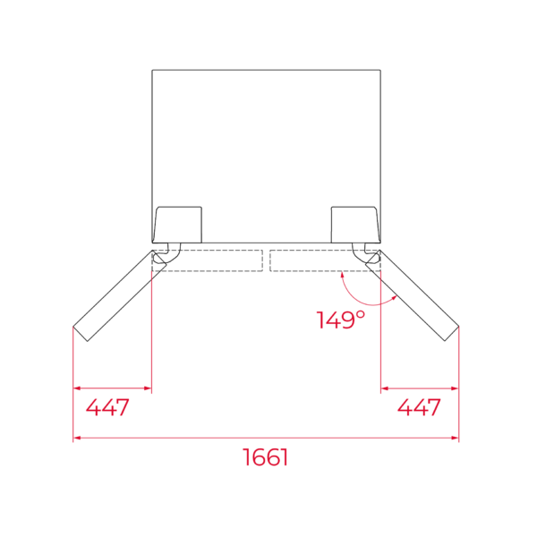 Kodumasinad | Side-by-side külmik Teka RLF 85950 | Tehnomaan