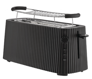 Kodumasinad | Röster XL Plisse Alessi MDL15B, must | Tehnomaan