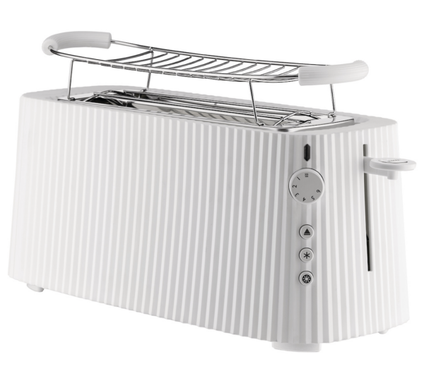 Kodumasinad | Röster XL Plisse Alessi MDL15W, valge | Tehnomaan