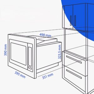 Kodumasinad | Integreeritav mikrolaineahi Bomann MWG3001HEBB | Tehnomaan