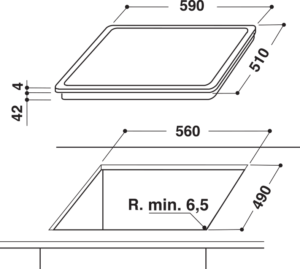 Kodumasinad | Keraamiline pliidiplaat Whirlpool AKT8210LX | Tehnomaan
