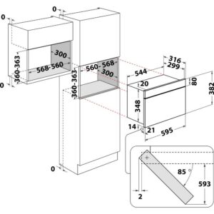 Kodumasinad | Integreeritav mikrolaineahi Whirlpool AMW4920WH | Tehnomaan