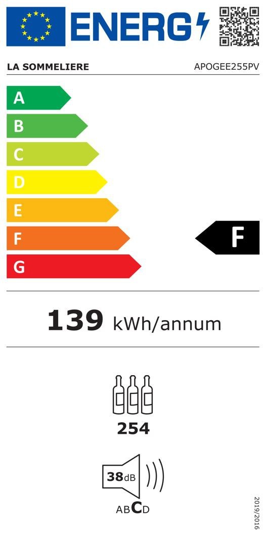 Kodumasinad | Veinikülmik La Sommeliere APOGEE255PV | Tehnomaan