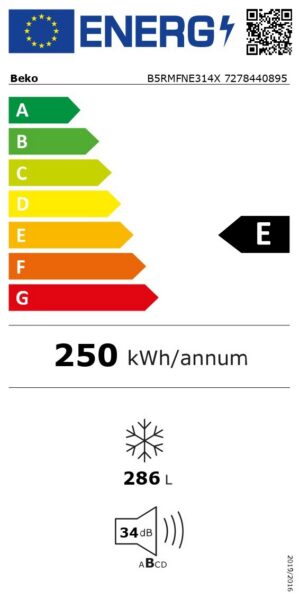 Kodumasinad | Sügavkülmik no-frost Beko B5RMFNE314X | Tehnomaan