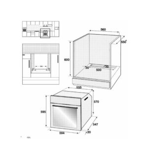 Kodumasinad | Integreeritav ahi Beko BBIE17301BD | Tehnomaan