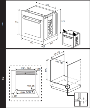 Kodumasinad | Integreeritav ahi Beko BBIM14300BMP | Tehnomaan