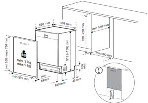 Kodumasinad | Integreeritav nõudepesumasin Beko BDIN25321 | Tehnomaan