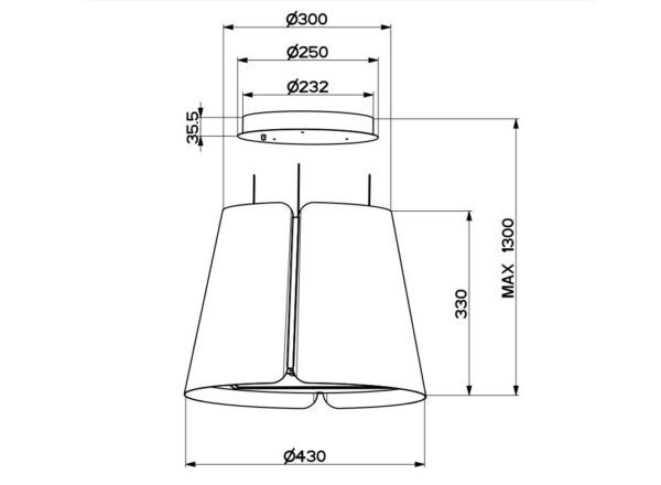 Kodumasinad | Õhupuhastaja Faber Beat BK matt F45/2 | Tehnomaan