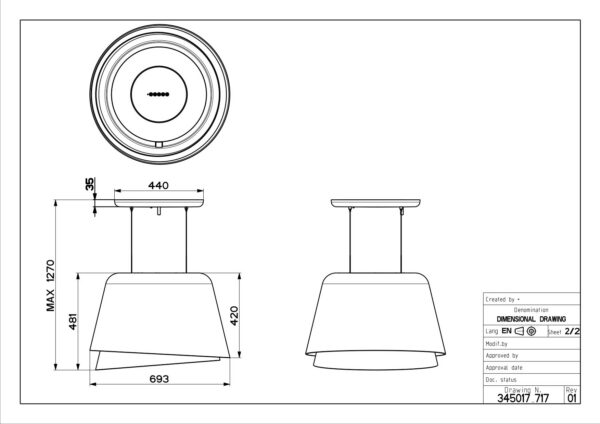Kodumasinad | Õhupuhastaja Faber Belle Plus kuldne | Tehnomaan