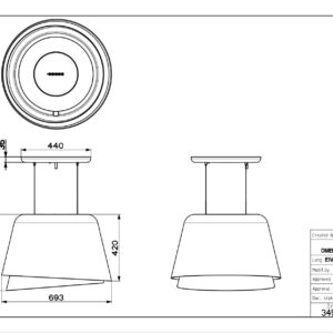 Õhupuhastaja Faber Belle kuldne - Image 4