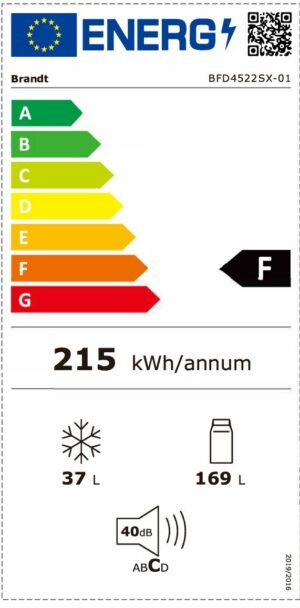 Kodumasinad | Külmik Brandt BFD4522SX | Tehnomaan