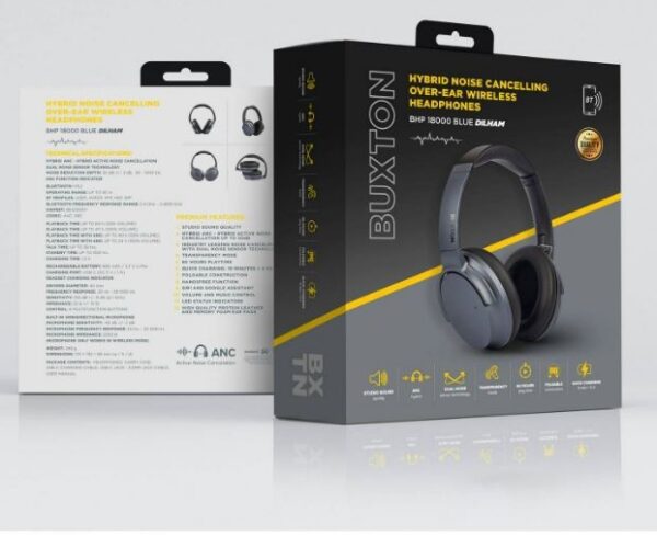 Kodumasinad | Mürasummutusega kõrvaklapid Buxton BHP18000B, sinine | Tehnomaan