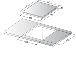 Kodumasinad | Induktsioonplaat Greentek BIM430 | Tehnomaan