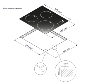 Kodumasinad | Induktsioonplaat Greentek BIM430 | Tehnomaan