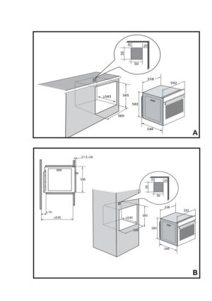 Kodumasinad | Integreeritav ahi Brandt BOH3415A | Tehnomaan