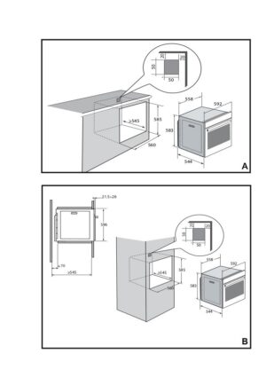 Kodumasinad | Integreeritav ahi Brandt BOH7532BB | Tehnomaan