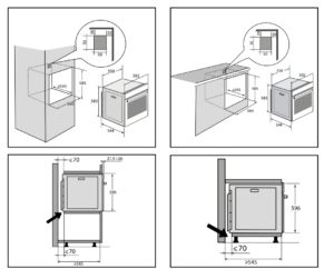 Kodumasinad | Integreeritav ahi Brandt BOP7568BB | Tehnomaan