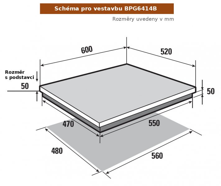 Kodumasinad | Gaasiplaat Brandt BPG6414B | Tehnomaan