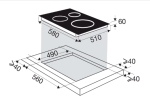 Kodumasinad | Induktsioonplaat Brandt BPI164DUW | Tehnomaan
