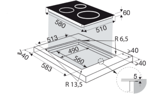 Kodumasinad | Induktsioonplaat Brandt BPI164DUW | Tehnomaan