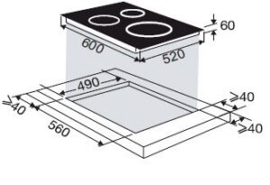Kodumasinad | Induktsioonplaat Brandt BPI164HSW | Tehnomaan