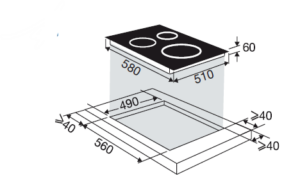 Kodumasinad | Induktsioonplaat Brandt BPI364DPB | Tehnomaan