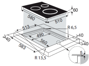 Kodumasinad | Induktsioonplaat Brandt BPI364DPB | Tehnomaan