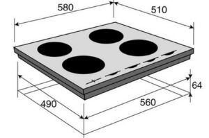 Kodumasinad | Gaasi-induktsioonplaat Brandt BPI6414BM | Tehnomaan