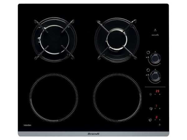bpi6414bm.jpg Kodumasinad | Gaasi-induktsioonplaat Brandt BPI6414BM | Tehnomaan