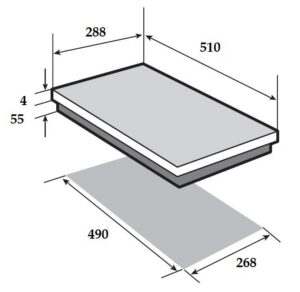 Kodumasinad | Keraamiline pliidiplaat Brandt BPV6222B | Tehnomaan