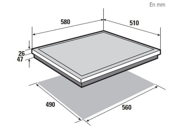 Kodumasinad | Keraamiline pliidiplaat Brandt BPV6322B | Tehnomaan
