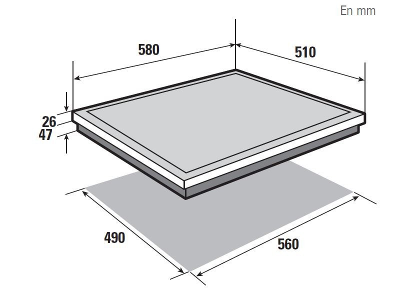 Kodumasinad | Keraamiline pliidiplaat Brandt BPV6410B | Tehnomaan
