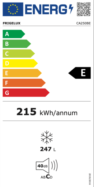 Kodumasinad | Sügavkülmik Frigelux CA250BE, valge | Tehnomaan