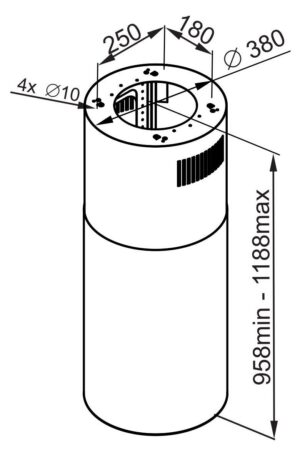 Kodumasinad | Õhupuhastaja Greentek Cilindro IS must | Tehnomaan