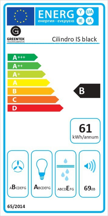 Kodumasinad | Õhupuhastaja Greentek Cilindro IS must | Tehnomaan