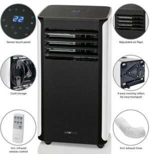 Kodumasinad | Konditsioneer Clatronic CL3716, must/valge | Tehnomaan