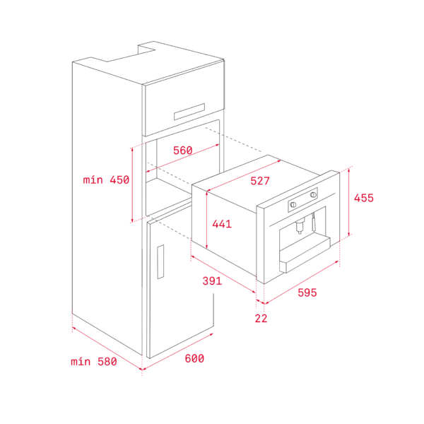 Kodumasinad | Integreeritav espressomasin Teka CLC855GM kivihall | Tehnomaan