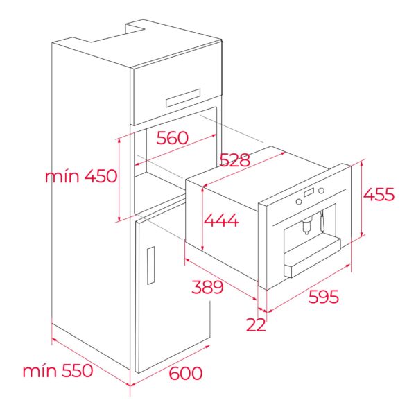 Kodumasinad | Integreeritav espressomasin Teka CLC 85-G1 GM | Tehnomaan