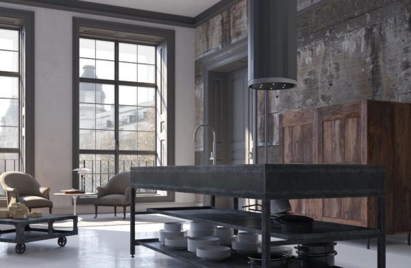 Kodumasinad | Õhupuhastaja Faber Corinthia Isola Inox/old iron | Tehnomaan