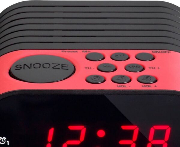 Kodumasinad | Kellraadio Lenco CR07, roosa | Tehnomaan