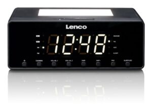 Kodumasinad | Kellraadio öövalgustusega Lenco CR540BK | Tehnomaan